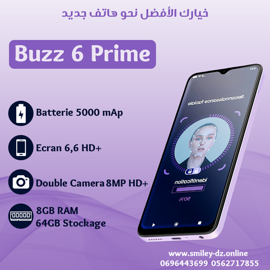 Smartphone Buzz 6 Prime (2025)